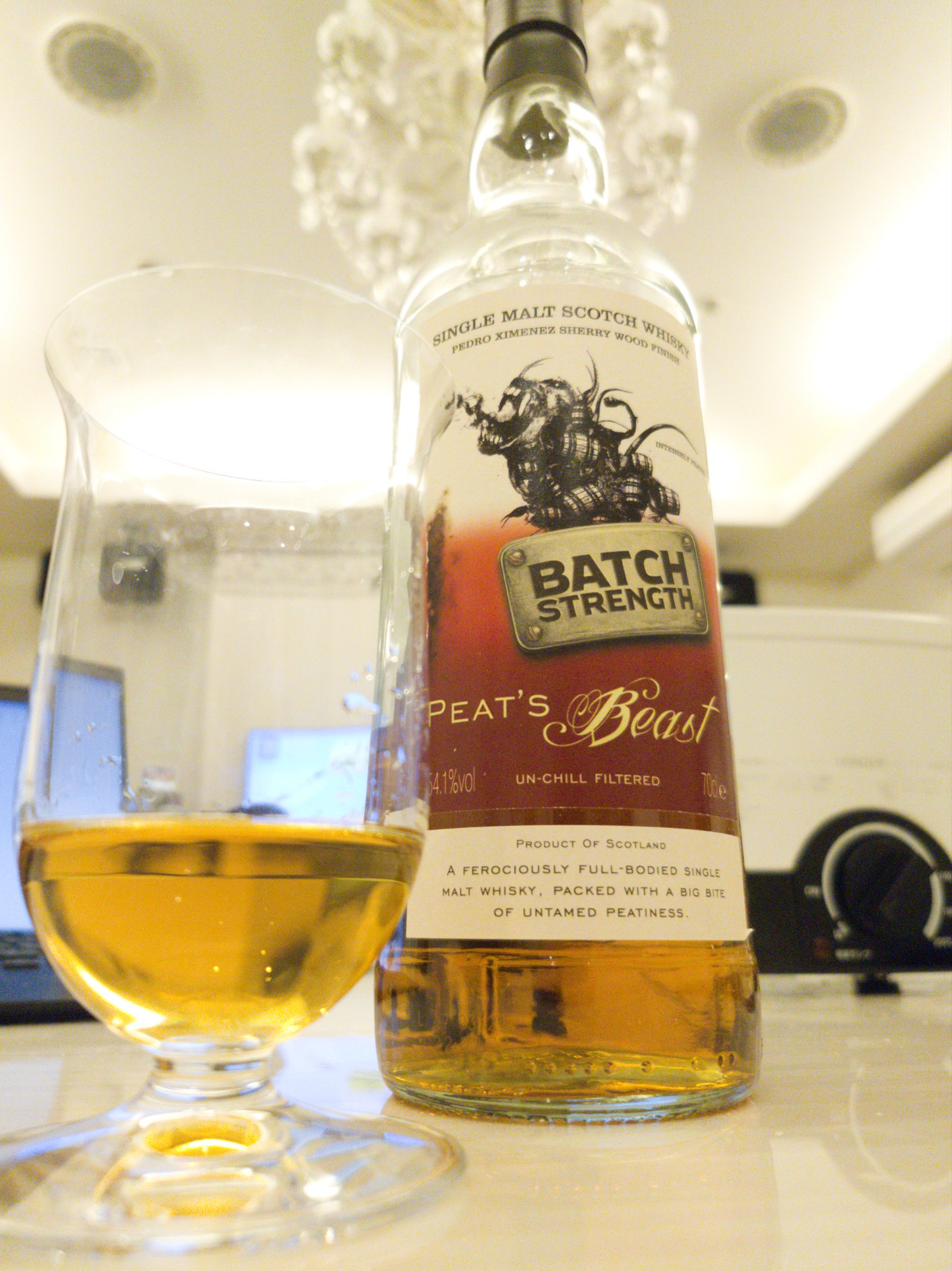 Peat’s Beast Batch strength Pedro Ximenez sherry wood finish