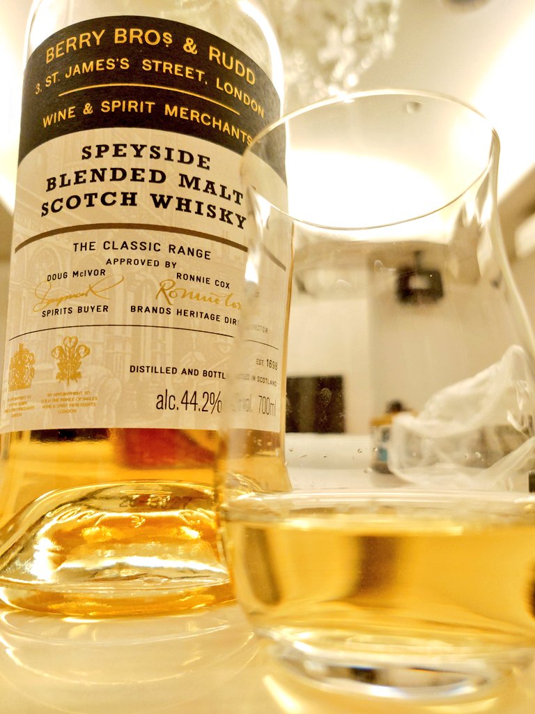 Berry Bros & Rudd The classic range Speyside blended malt scotch whisky