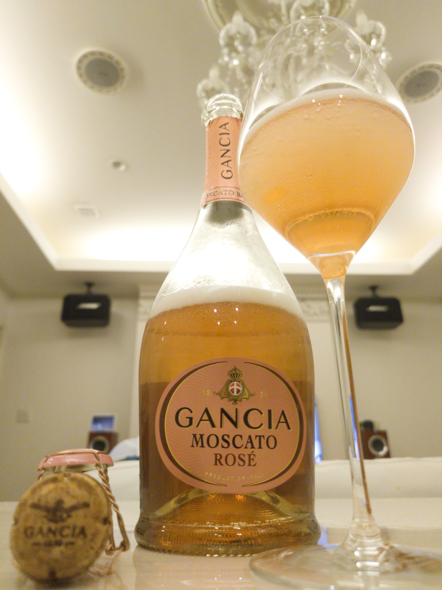 Gancia Moscato Rose NV