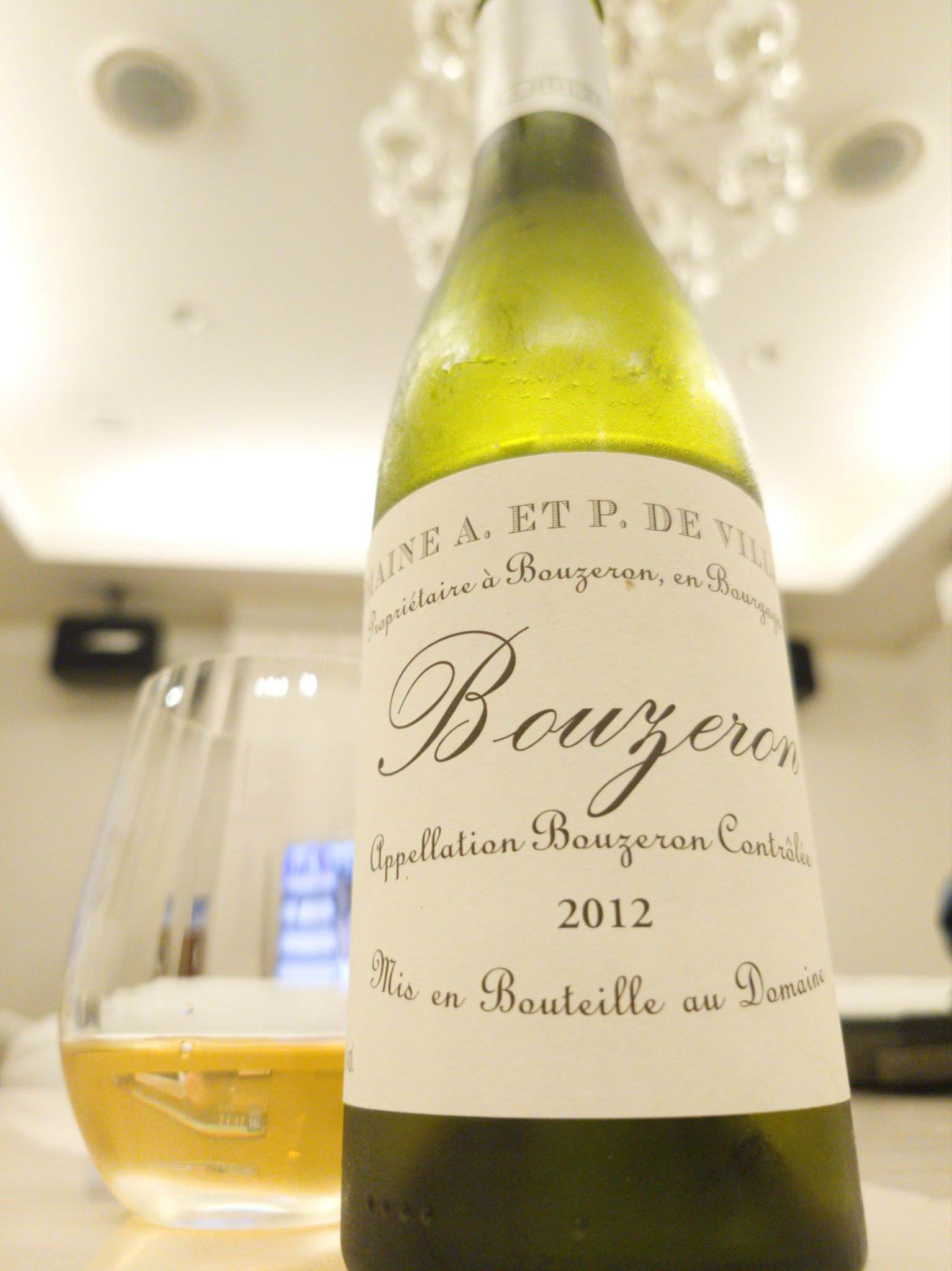 Domaine A. et P. de Villaine Bouzeron 2012