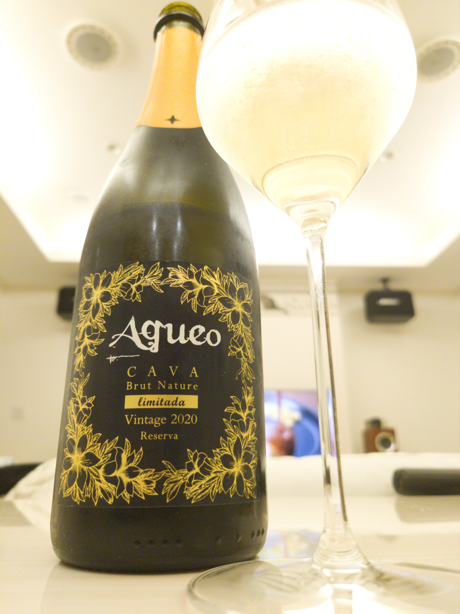 Aqueo Cava Brut Nature Reserva Limitada 2020